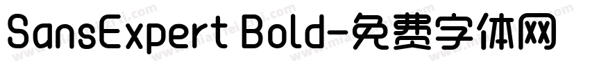 SansExpert Bold字体转换